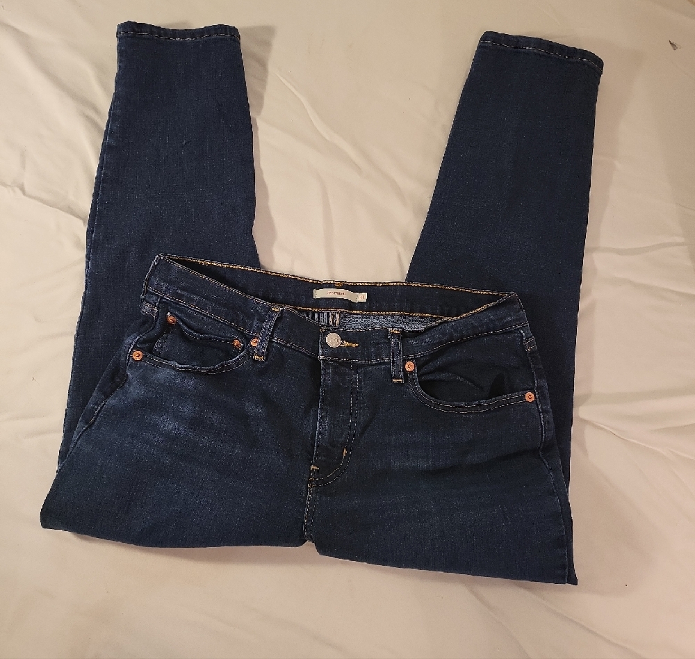 Levi's Dark Wash Denim Jeans #0154